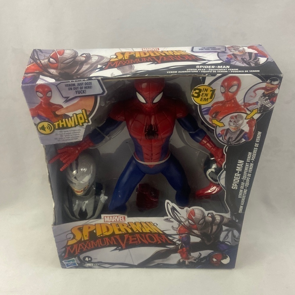 Spider Man Maximum Venom Disney Marvel Hasbro Action Figure Toy